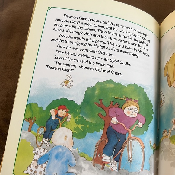 Vintage 1984 Cabbage Patch Kids “The Big Bicycle Race” Story Book - Picture 7 of 10